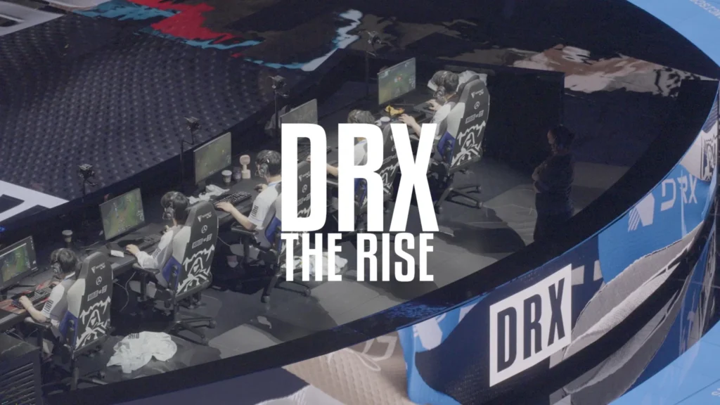 DRX The Rise - Documentary where they are celebrating Worlds 2022