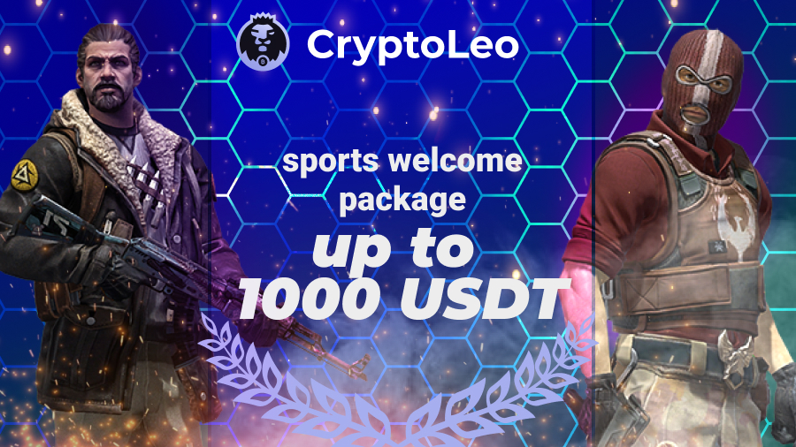 CryptoLeo Welcome Bonus - Up to 1000 USDT